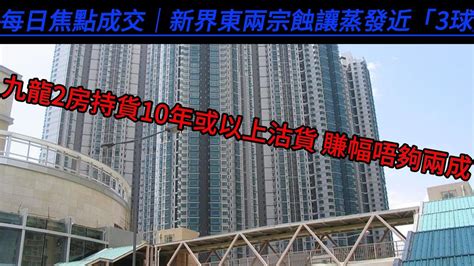 樓市速報1月19號 每日焦點成交│新界東兩宗蝕讓蒸發近「3球」 九龍2房持貨10年或以上沽貨 賺幅唔夠兩成 Youtube