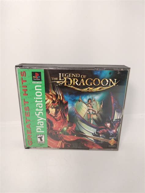 The Legend Of Dragoon Greatest Hits Sony Playstation Complete