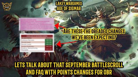 Ossiarch Bonereapers September Battlescroll Faq Points Changes