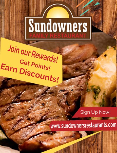 Sundowners Family Restaurant – Steaks and more