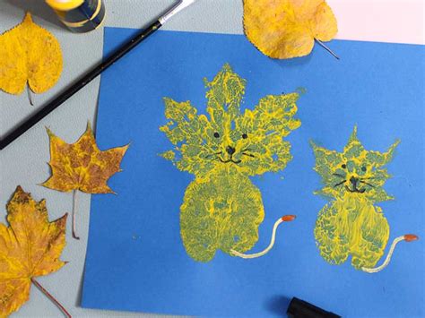 Knutselen Met Herfstbladeren 32 Leuke Knutseltips Voor De Herfst