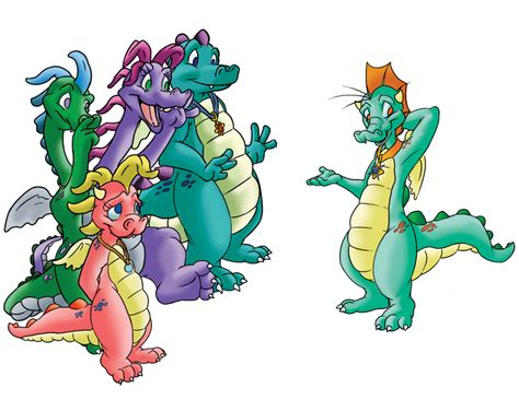 Zak And Wheezie Dragon Tales Wiki Fandom Clip Art Library