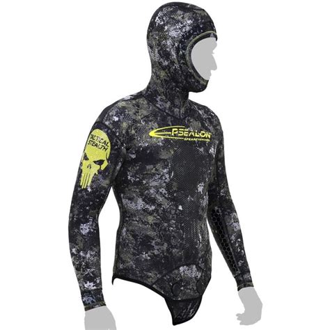 Spearfishing Wetsuit Epsealon Tactical Stealth 5 Mm