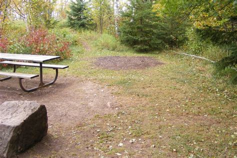 Photo Of Campsite In Gooseberry Falls State Park Campground At