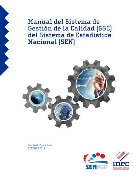 Pdf Manual Del Sistema De Gesti N De La Calidad Sgc Sen Inec Cr