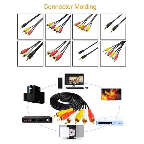 3 rca to 3 rca av rca cable - Foyun Cables