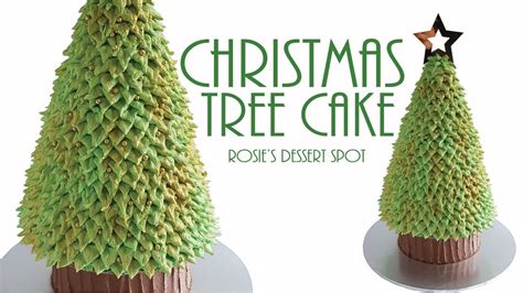 EASY Sculpted CHRISTMAS TREE Cake Tutorial Rosie S Dessert Spot YouTube