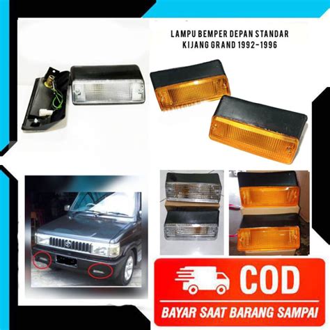 Lampu Sen Bemper Depan Mobil Toyota Kijang Grand Extra Crystal