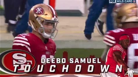 Brock Purdy 74 Yard Touchdown Pass To Deebo Samuel Seahawks Vs 49ers