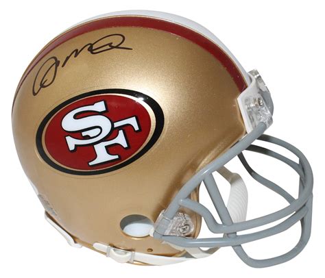 Joe Montana Autographed San Francisco 49ers VSR4 Mini Helmet JSA ...