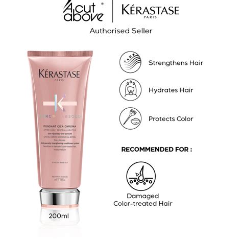 Kerastase Chroma Absolu Fondant Cica Chroma Conditioner For Color