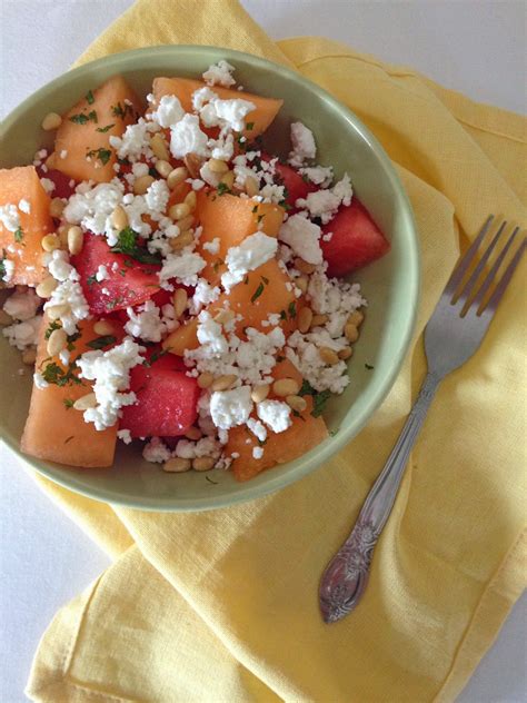 Melon Mint And Feta Salad