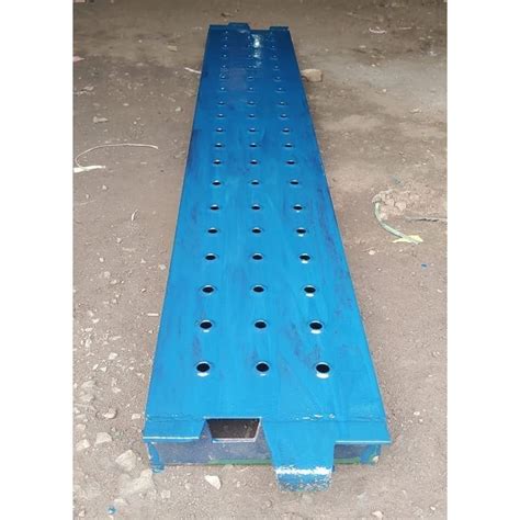 Blue Mild Steel Slotted Scaffolding Walkway Plank At Rs Kg In New Delhi