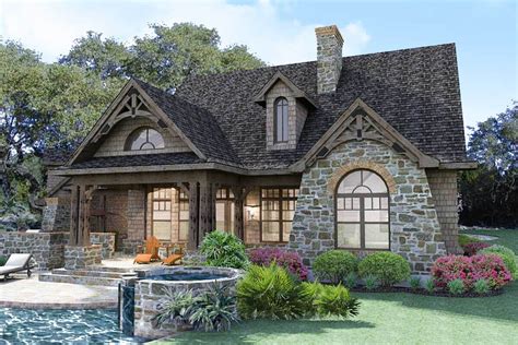 Stone Cottage With Flexible Garage 16807wg Architectural Designs