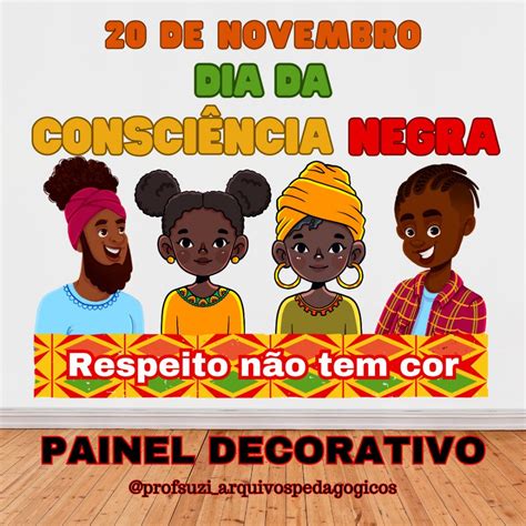 Painel Consciência Negra Para Imprimir Grátis Pdf - PAINEL CONSCIÊNCIA NEGRA – Prof. Suzi