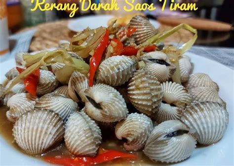 Resep Kerang Darah Masak Saos Tiram Oleh Tanty Cookpad