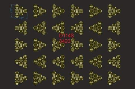 Lct Hot Fix Rhinestone Sticker Sheet At Rs 21 Piece In Meerut ID 2851783687262