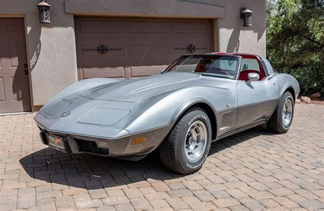 Place Bid K Mile Chevrolet Corvette Th Anniversary Edition