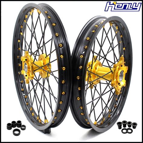 2119 Rm125 2001 2007 Rm250 2001 2008 Mx Dirt Bikes Wheels Rims Set For