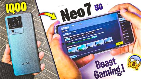 Iqoo Neo 7 Pubg Test Heating And Battery Test Iqoo Neo 7 Bgmi Test Dimensity 8200 🔥 Youtube