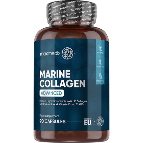 Marine Collagen Hyaluronsyre Kosttilskud Til Hud Knogler Led