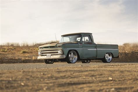 1965 Chevrolet C10 American Racing Salt Flat Polished American Racing