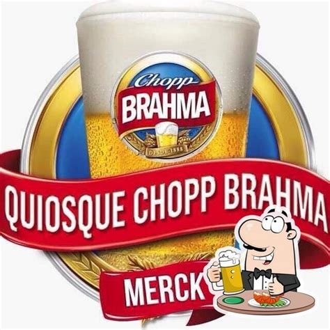 Menu Em Quiosque Chopp Brahma Merck Pub Bar Rio De Janeiro