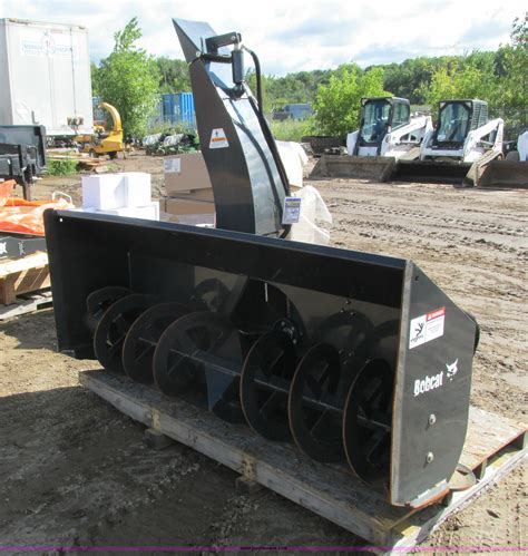 Bobcat 2418x85 Snow Blower Skid Steer Attachment In Hudson Wi Item