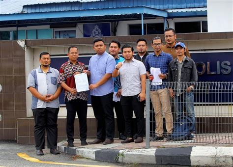 Hina Perdana Menteri AMK Perak Buat Laporan Polis Sinar Harian