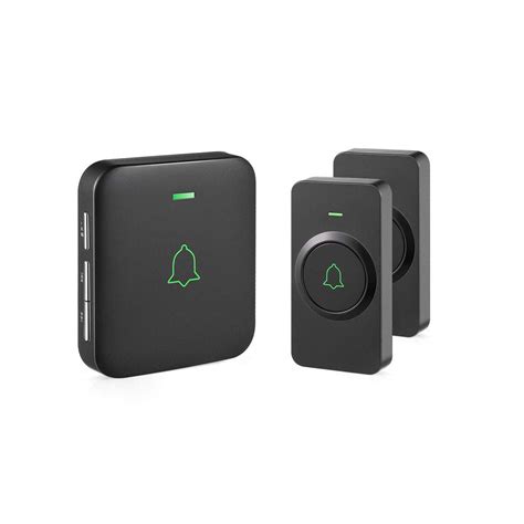 Buy Wireless Doorbells, AVANTEK 1000 Feet Doorbell, Mini IP55 ...