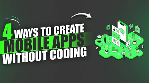 4 Ways To Create Mobile Apps Without Coding YouTube