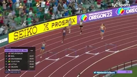 Sydney Mclaughlin Rompi El R Cord Del Mundo En El Mundial De Atletismo