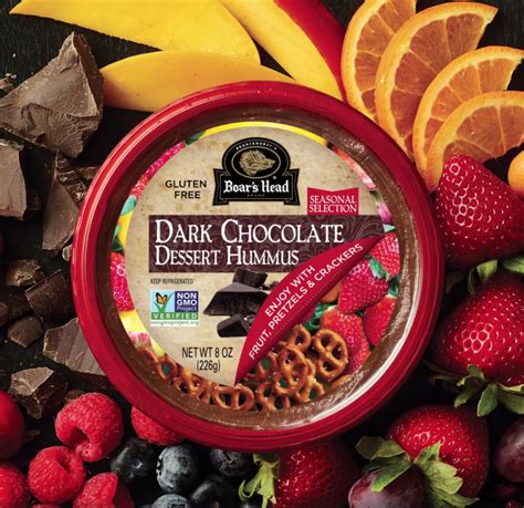 Boar S Head Brand Releases Dark Chocolate Dessert Hummus