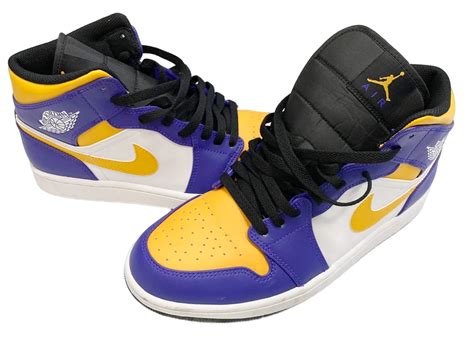 ジョーダン JORDAN NIKE AIR JORDAN 1 MID DARK CONCORD TAXI WHITE BLACK ナイキ エア