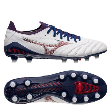 Mizuno Morelia Neo III Elite FG Next Wave White High Risk Red