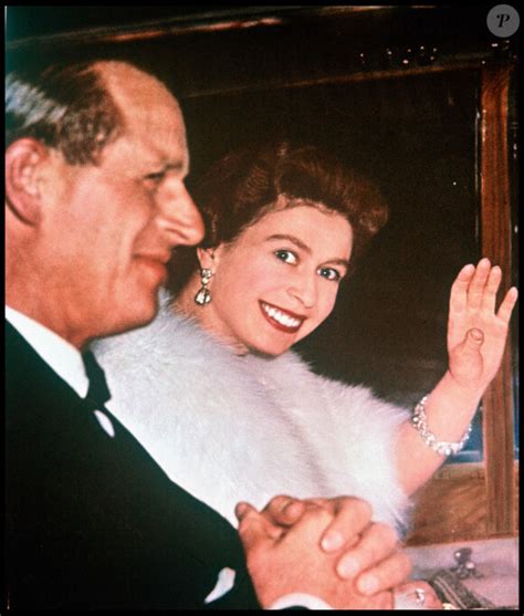 Photo La Reine Elisabeth Ii D Angleterre Et Le Prince Philip Duc D