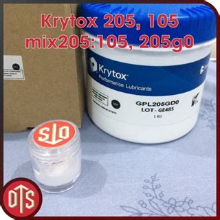 Krytox XHT BDZ GPL 205 g205 205g0 205g2 105 mix 205 105 Dầu lube