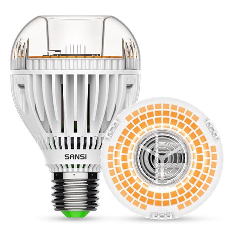 Sansi 30 Watts 300w Equiv A19 Led Light Bulb 4500 Lumens E26 Base 3000k Warm White Non