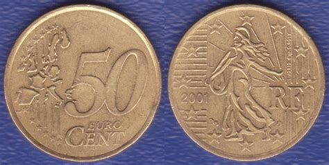 My coins collection: 50 Euro Cent 1999-2006