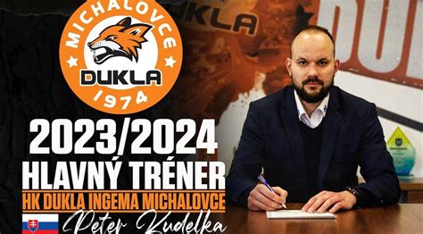 Peter Kúdelka trénerom aj v novej sezóne HK Dukla Ingema Michalovce