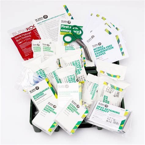 St John Ambulance Small Workplace First Aid Kit Bs St