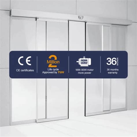 Commercial Automatic Sliding Door System Electric Sliding Door Closer