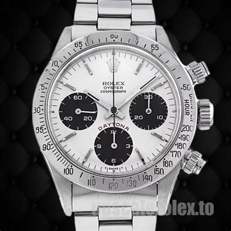 Rolex Daytona 40mm Silver Dial 6265 Watch Oyster Bracelet Who Makes The Best Rolex Replica