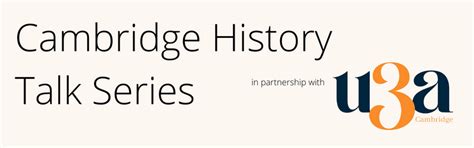 Upcoming Events - Cambridge Museum