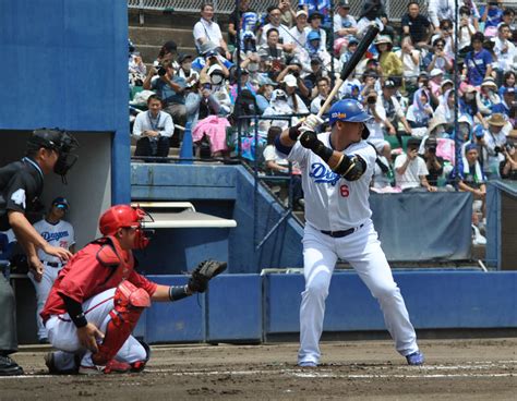 【中日】中田翔が2軍戦で実戦復帰、右太ももの軽い肉離れで離脱中 3打数1安打1打点 プロ野球写真ニュース 日刊スポーツ