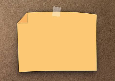 Blank Paper Remember Memo Sticky Yellow Png Transparent Image And