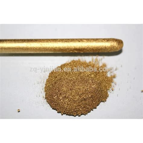 Rich Gold Color Metal Powder Pigment Bronze Pigment For Gold Paint