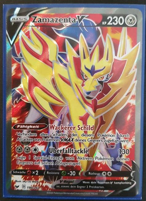 Zamazenta V Full Art Pokémon Kaufen auf Ricardo