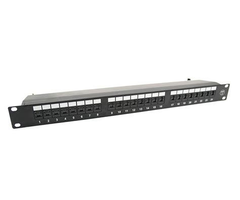 Cat Port Unshielded U Copper Patch Panel Krone Idc Fibertronics