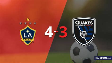 LA Galaxy vs San José Earthquakes en vivo seguí el partido minuto a